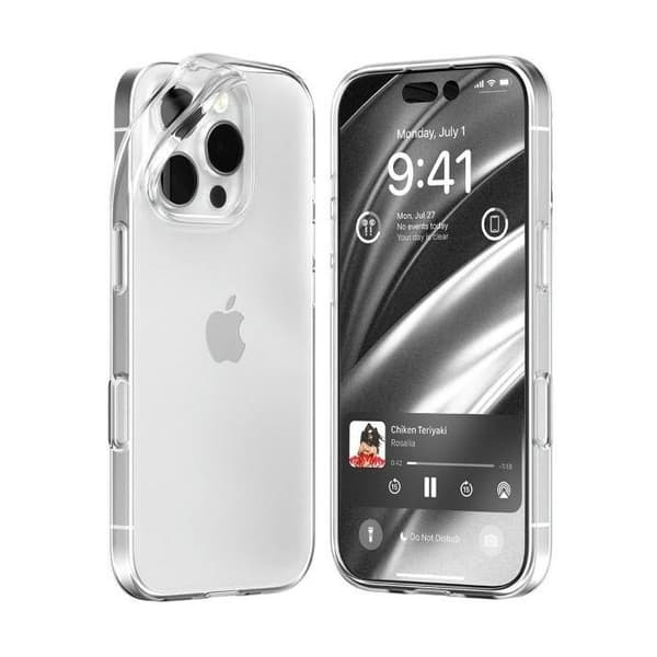 Coque Mercury För Iphone 16 Pro Transparent Jelly Clear