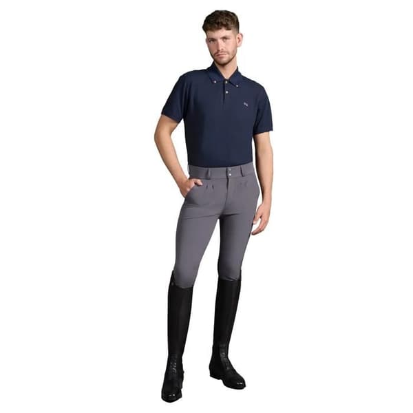Pants ridning mid grip Premier Equine Ludis - antracit