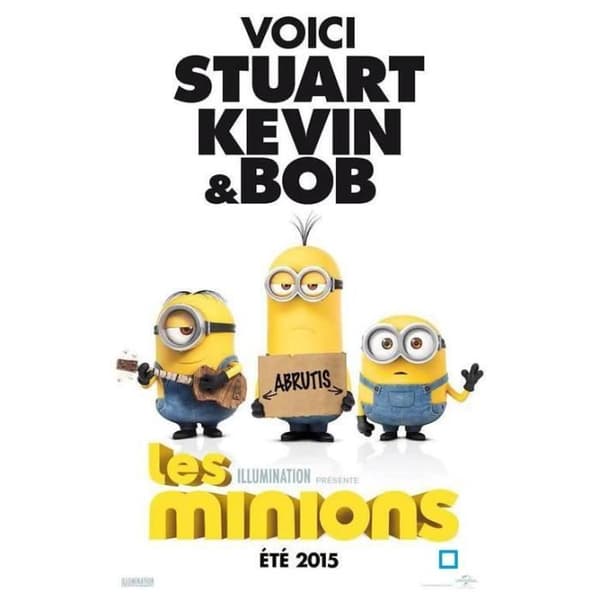 Blu-ray 3D Minions + Despicable Me 1 & 2