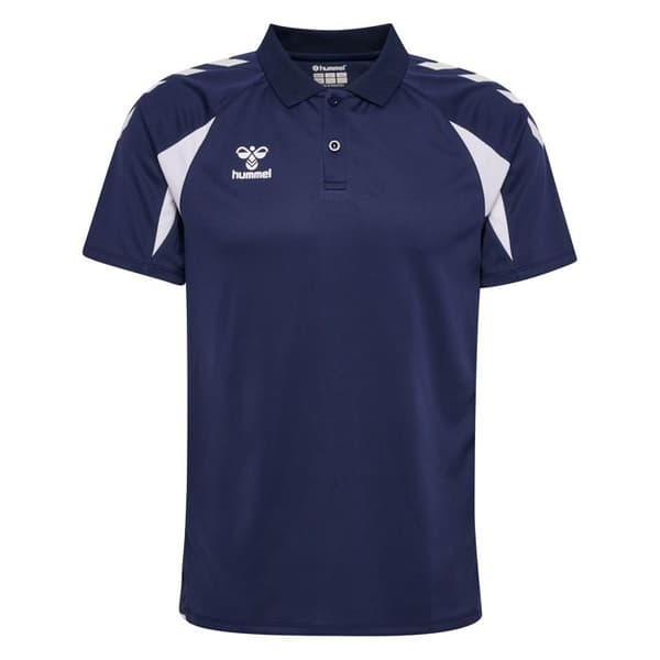 Polo Hummel Core 2.0 - marin/vit