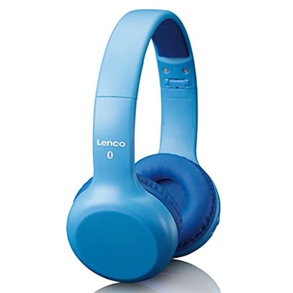 Lenco HPB-110BU - Fällbar Bluetooth®-hörlur för barn - Blå