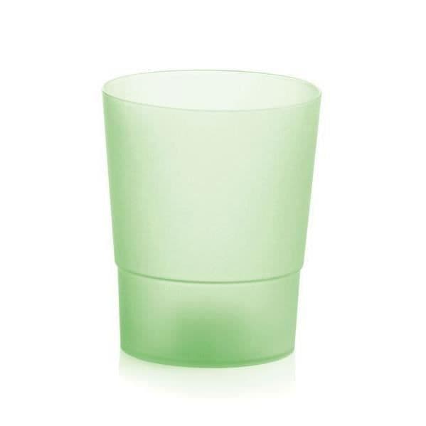 Blomkruka för orkidéer - Coubi - Orkidé 12,5cm - Transparent grön - Matt