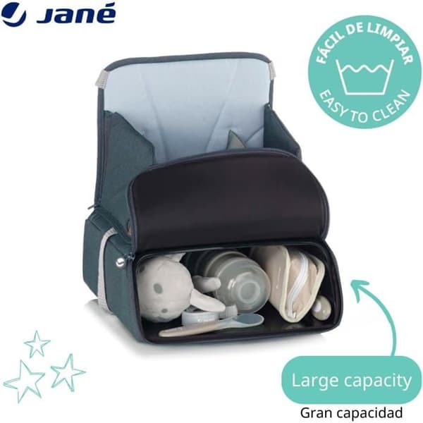 Jane Höjdsäte Polstrat Extra Säte Resistenta Blå