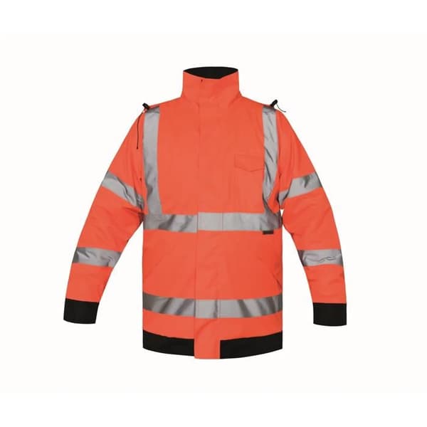 Högsynlighetsparka Korntex - orange