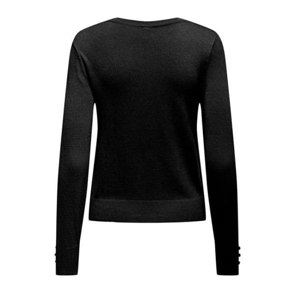 Pull Minna kol rund i mjuk stickad dam ONLY