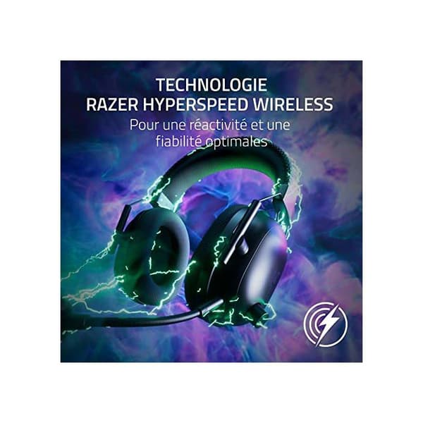 Gamingheadset - Razer - Blackshark V2 Pro - Tempest 3D-ljud - Unidirectionell mikrofon - USB-C/Bluetooth 5.2