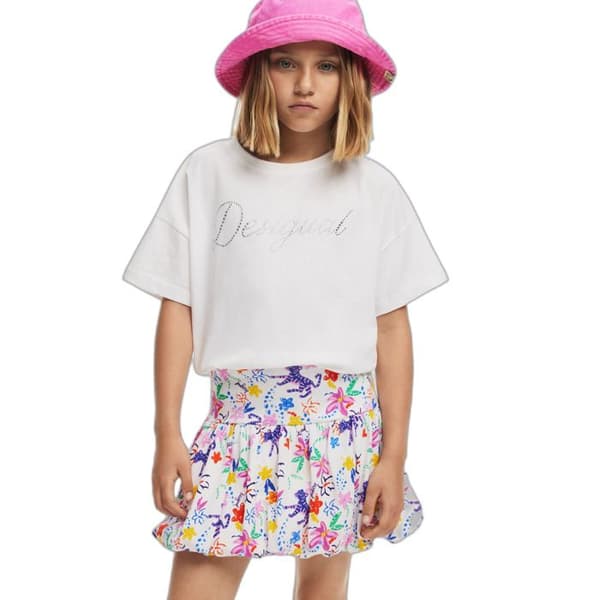 Mini kjol tjej Desigual Sommar
