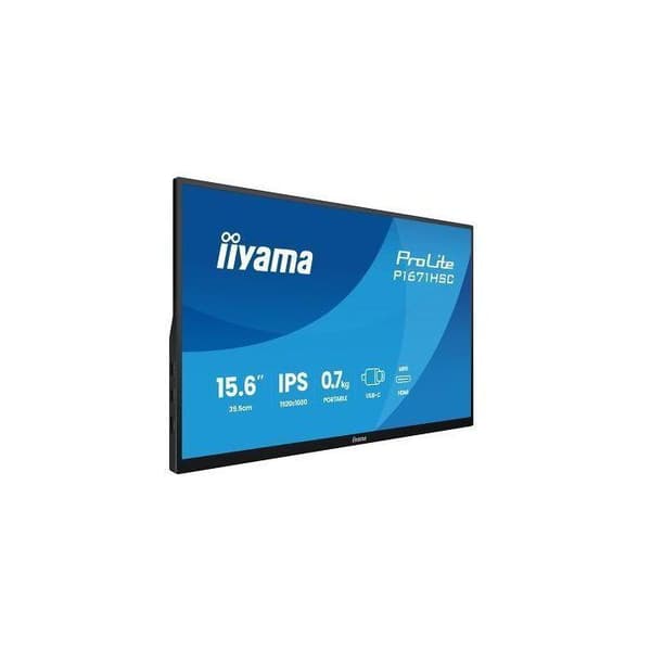 Bärbar PC-skärm - IIYAMA - 16" - Full HD - IPS-panel - 8ms - Prolite P1671HSC‑B1