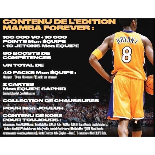 NBA 2K21 Mamba Forever Edition PS4-spel - PS5 Standardversion ingår