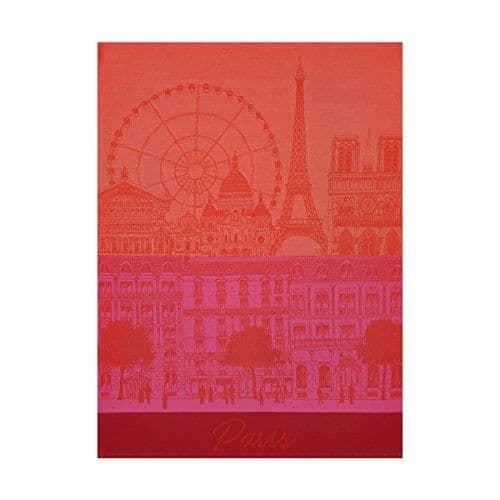 Handduk Paris Panorama 60×80 cm Kyss