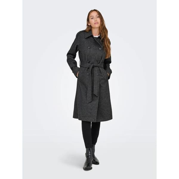 Kappa dam Only Asta - mörkgrå melange