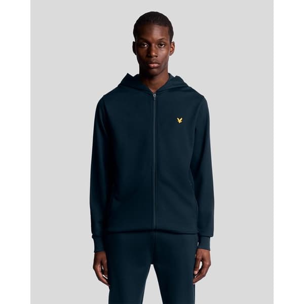 Lyle & Scott full-zip fleece hoodie