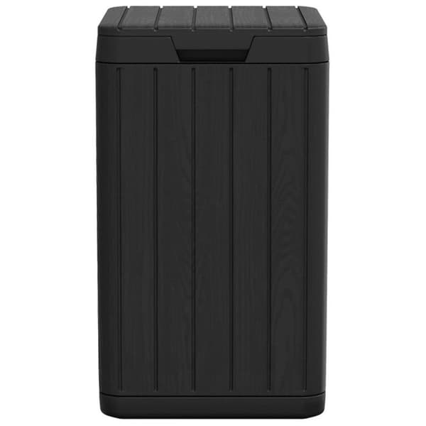 Utomhus soptunna antracit 38x38x65 cm PP