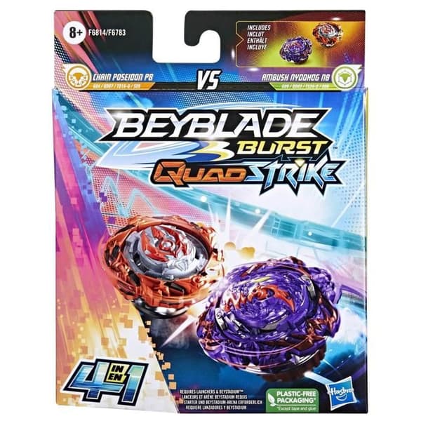 Beyblade BEY QS Dubbelpaket