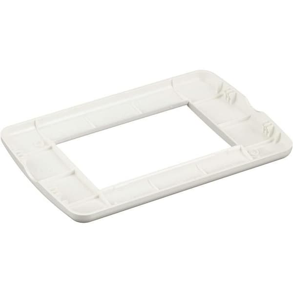 VIMAR 16763.01 Rondo Idea Plate 3 moduler i teknopolymer, blank vit