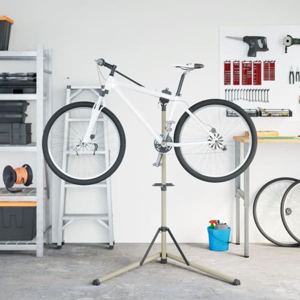 Justerbart hopfällbart cykelreparationsstöd 102 160 cm