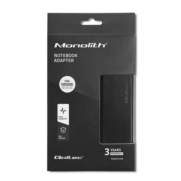 Nätadapter - QOLTEC - Samsung - 65W - 19V - 3.42A