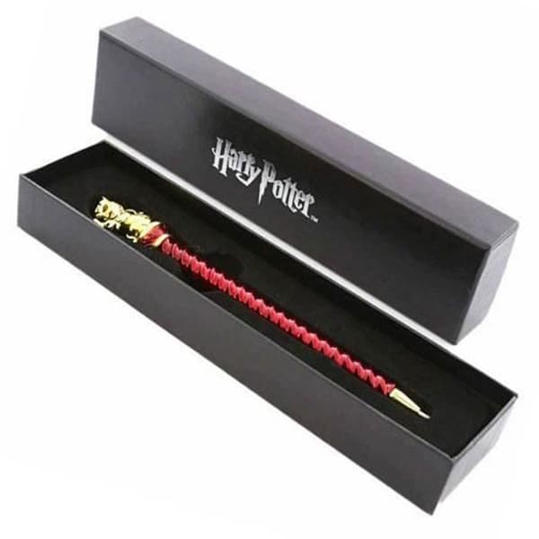 Penna - Harry Potter - Gryffindor - Guld och Silver - Ej påfyllningsbar - Ej raderbar