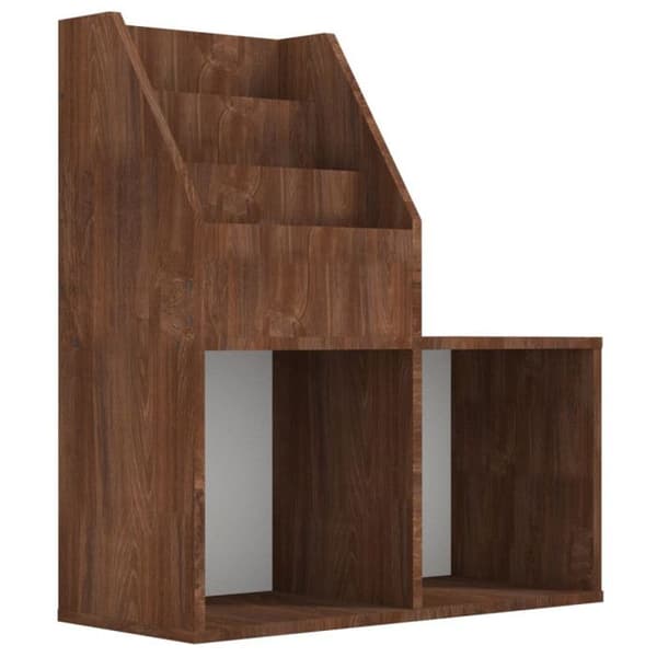 Barnvagn för barn Ek brunt 71x30x78,5 cm