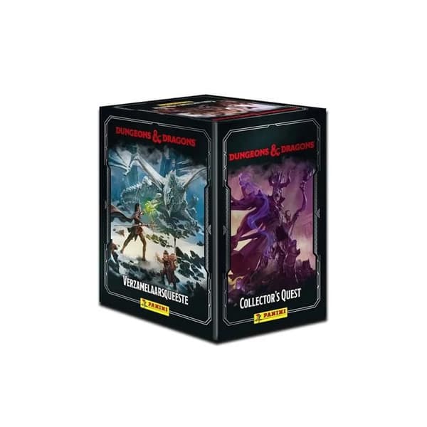 Dungeons & Dragons Panini Klistermärken Låda Med 24 Påsar