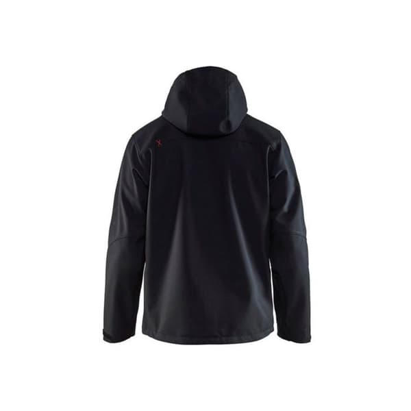Vinterjacka Softshell med huva - Blaklader -...