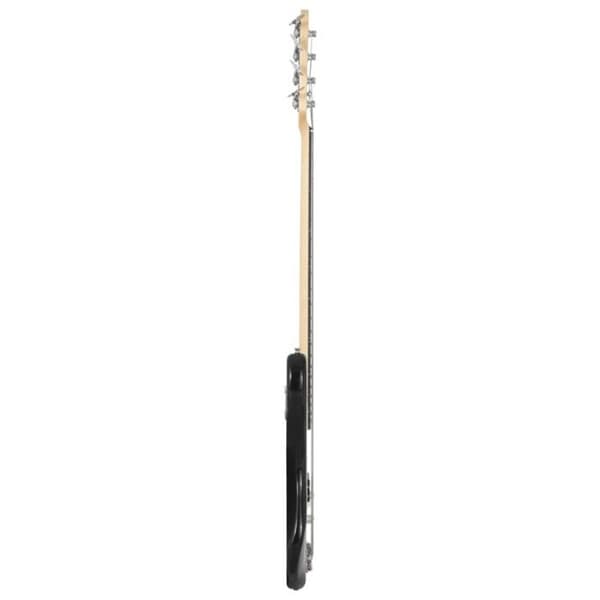 Nybörjare elektrisk basgitarr brun och vit 4 4 46