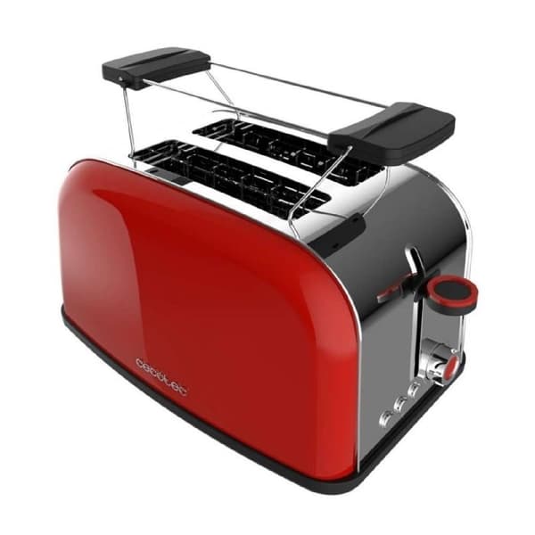 Cecotec Vertikal Brödrost Toastin Time 850 Röd