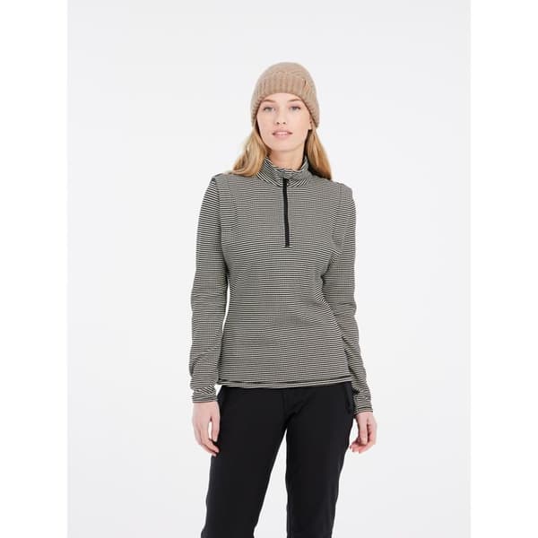 Pull 1/4 zip dam Protest Ivory