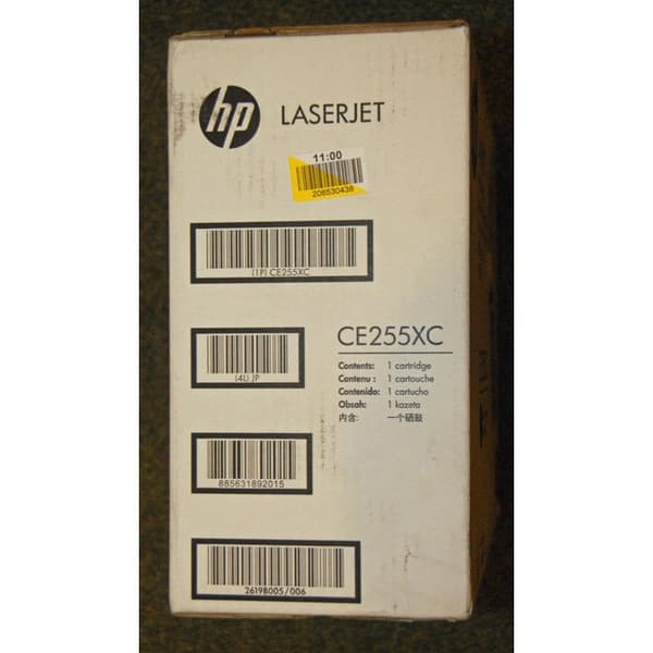 Skrivartank - HP - CE255XC - Svart - Laser - 12500 sidor
