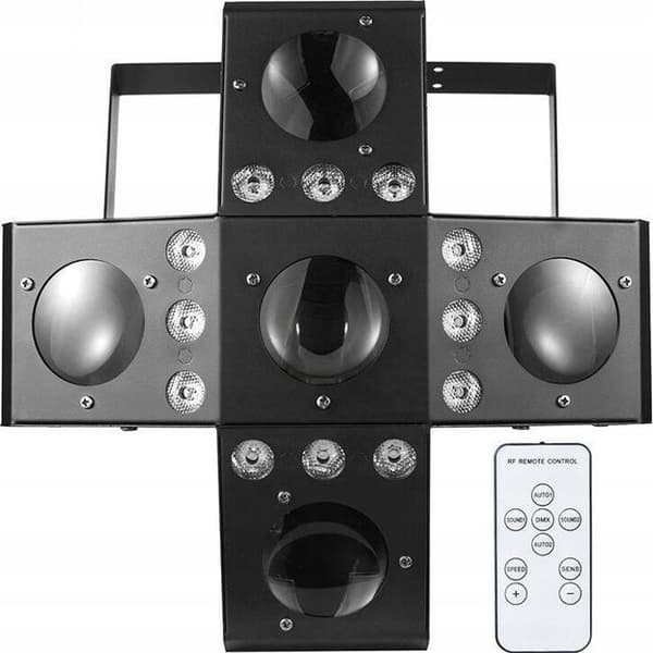 Light4me BEAMSTORM LED RGBA-W dynamiskt ljuseffekt