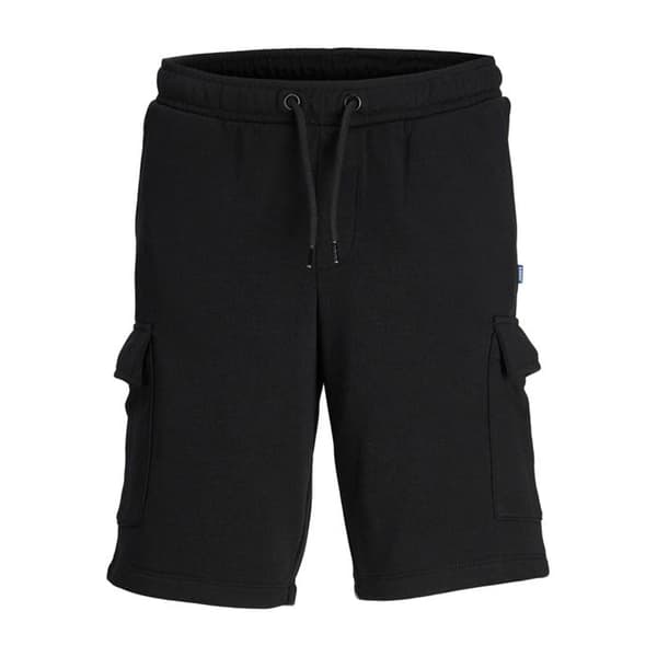 Korta fickor cargo barn Jack & Jones Bradley - svart