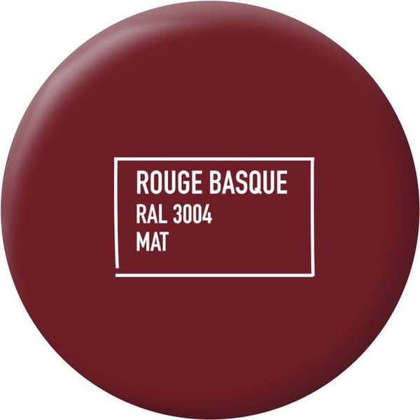 Måleri för flera ytor - Basque röd - RAL 3004 - Matt - Ripolin - 2L