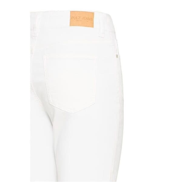 Jeans medium rak hög midja dam Pulz Jeans Emma