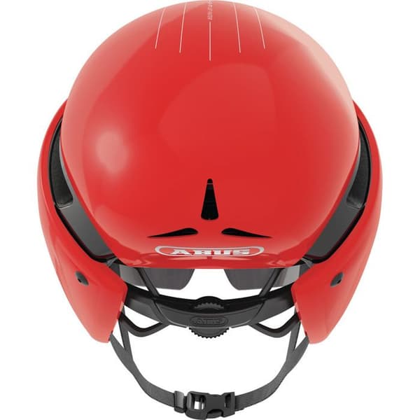 Tidsfördrivshjälm - ABUS - GameChanger TT - Röd - Optimerad aerodynamik - Optimal ventilation