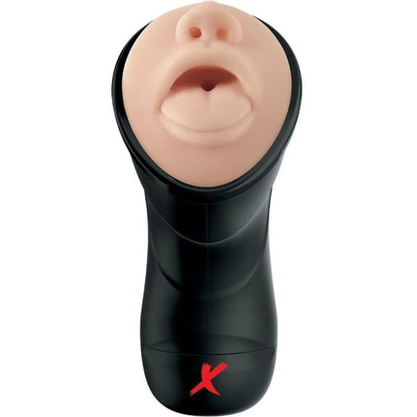 Masturbator - Pipedream - PDX Elite - Vibrerande - Svart - Deep throat effekt