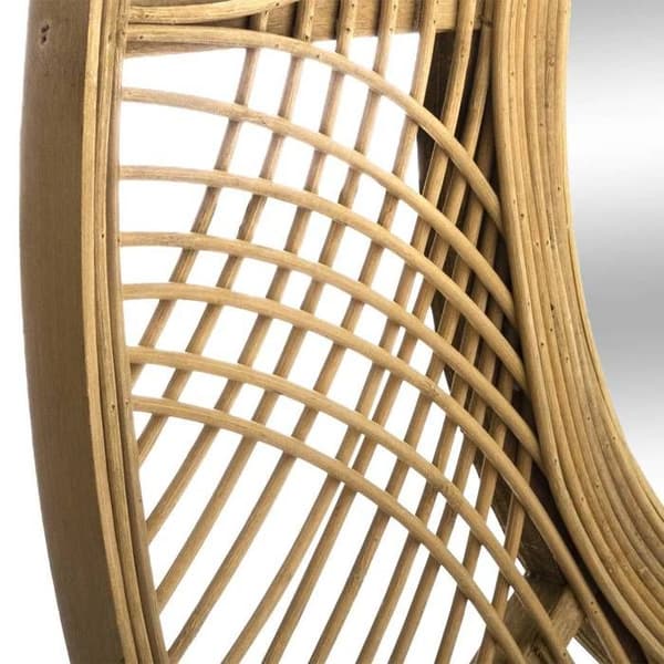 Spegel "Ina" bambu D89cm - Atmosphera Inredningsdesigner