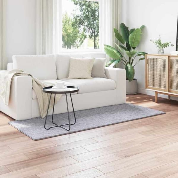 vidaXL Rektangulär Yta Matta SIROLO Grå 150 x 80 cm 42022765