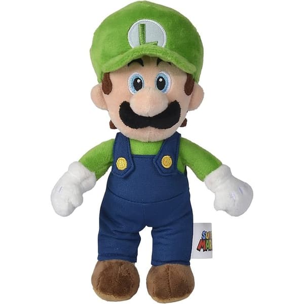 Peluche - Mario - Super Mario - 20 Cm - 4 Ass