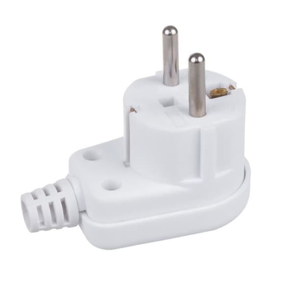 Kopplingsuttag - Maclean - MCE330 - Uni-Schuko - 16A - 250V - Vit plast