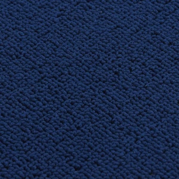 vidaXL Trappmatta 15 st 60x25 cm Mörkblå Rektangulär 340398