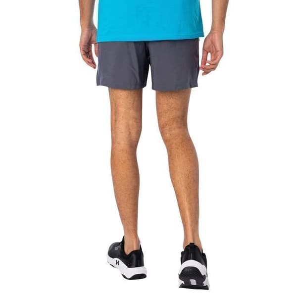 Träningsshorts - UNDER ARMOUR - Launch 5 - 5-pack - Grå (Castlerock) - Andningsbar, elastisk midja