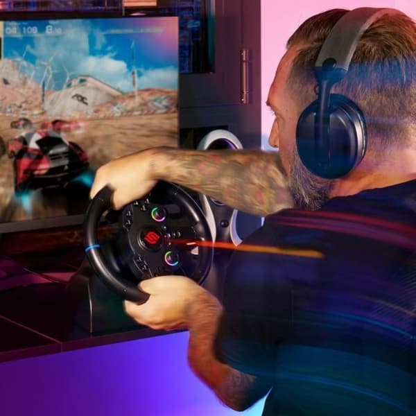 Volant gaming - SUBSONIC - Dubbel joystick LED - PS5 PC
