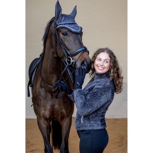 Ridhandskar dam Equipage Vica - svart
