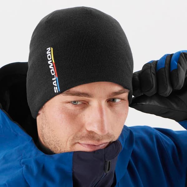 Mössa - Salomon LC7742$ - Unisex - 50% polyakrylnitril - Polyesterfoder - Perfekt för skidåkning