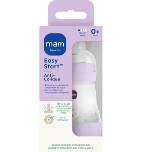 MAM Easy Start Flaska Anti-Kolik Långsam Flöde 160 ml
