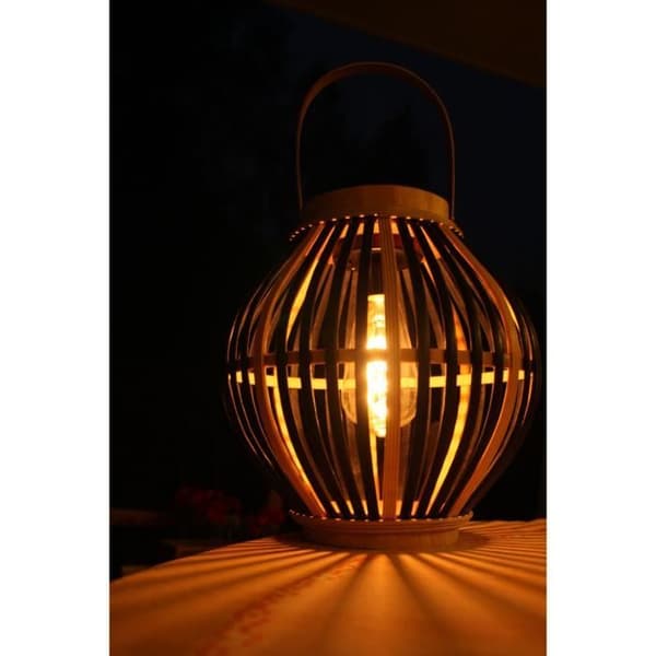 Bambulampa - Olivie - Svart