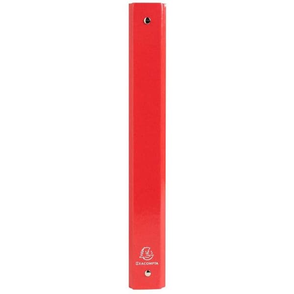 Ringbindare - Iderama - A4 - 4 ringar 30 mm - 275 ark - Röd i polypropen