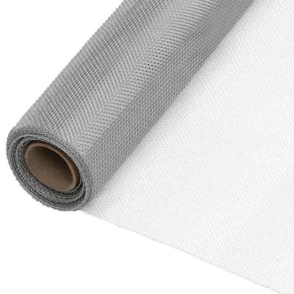 vidaXL Gitterpanel i rostfritt stål 112x2000 cm Silver 150898