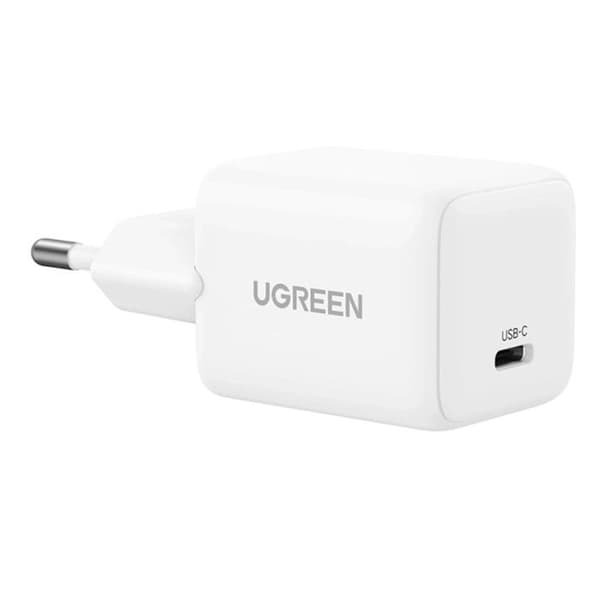 Nätadapter - UGREEN - X513 - 30W (GaN) - 1x USB-C - Kompakt vit