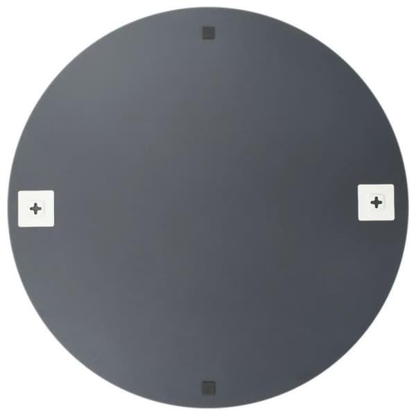 vidaXL Väggspegel 60 cm Runt Glas